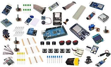 Arduino və IoT üçün geniş elektronika dəsti Məzmun: - Arduino Mega və