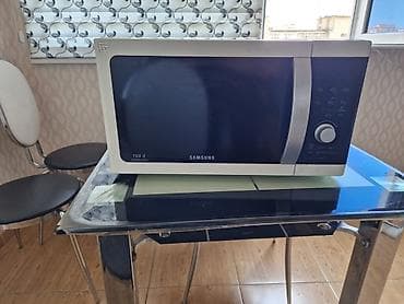 silverline soba: Mikrodalğalı soba Samsung, Ayrıca dayanan, Qril ilə, rəng - Ağ — 1