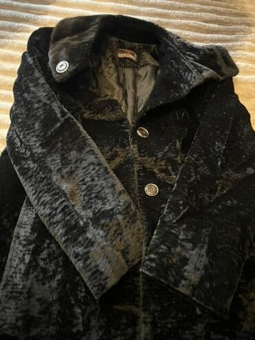 dublyonka dublonka дублёнка: Palto, L, rəng - Qara — 3