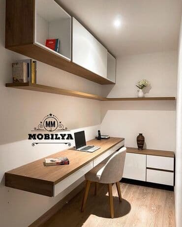 yazı masası qız ucun: 🔺️Sifarişlə istənilən rəng,dizayn,və ölçüdə hazırlanır — 8