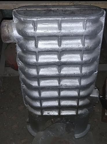 Çuqundan hazırlanmış qaz istilik radiatoru/peçi korpusu - ceyran peçi