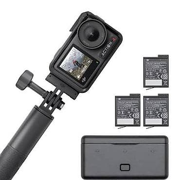 dji mic 2: DJI Osmo Action 4 aksiyon kamerası seti - Genişbucaqlı obyektiv və — 1