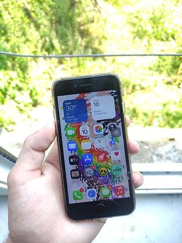 Техника и электроника: IPhone SE 2020, Белый, Отпечаток пальца — 1