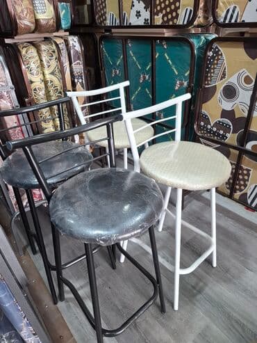 mətbəx oturacaqları: Mətbəx üçün, İşlənmiş, rəng - Qara Stul — 4