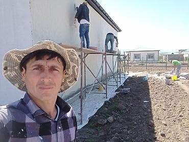 Fasad suvağı və boya işləri – peşəkar briqada Xidmətlər: - Yaşayış və