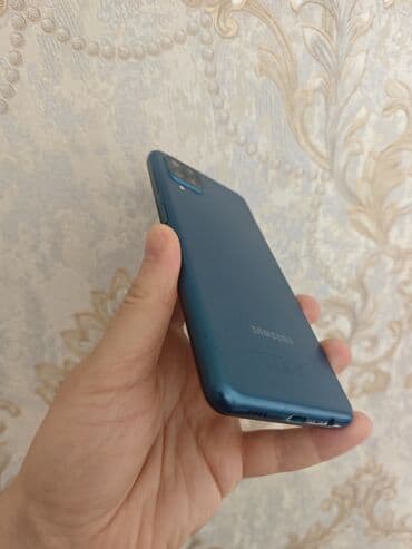 celiloglu telefon nomresi: Samsung Galaxy A12, 64 GB, rəng - Göy, Barmaq izi — 4