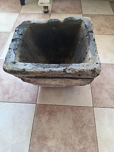 Beton daş tikili vannası/küvet (kvadrat formalı, dərin içlikli) — 4