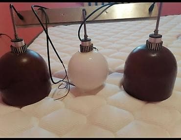 asma guzgu: Çılçıraq, 3 lampa, Plastik — 1