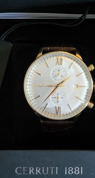 qol alti qaralmasi ucun krem: İşlənmiş, Qol saatı, rəng - Qəhvəyi — 1