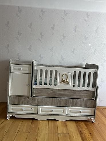 otaq bitkiləri: Çoxfunksiyalı uşaq beşiyi – “Babacco” tipli kombinə olunmuş model — 1