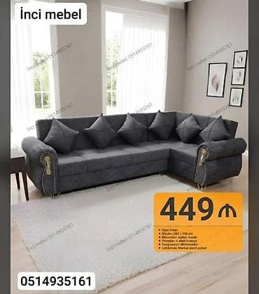 Divanlar: Künc divan, Yeni, Açılan, Bazalı, Parça, Şəhərdaxili pulsuz çatdırılma — 1