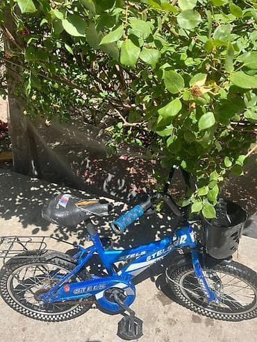 velo mtb: Uşaq velosipedi – STELS, mavi rəng. Xüsusiyyətlər: - Təxmini 14" — 2