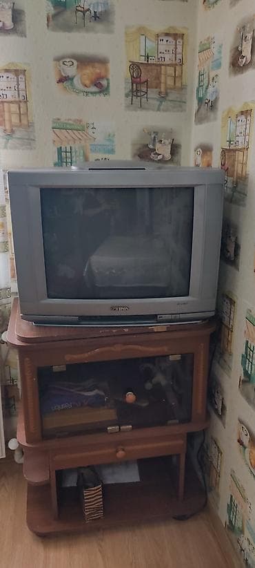 w210 dinamik: PRIMA kineskop televiziya + taxta TV tumbası Məhsul haqqında:pulsuz — 1