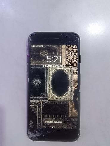 iphone 5 32 gb: IPhone 7, 32 GB, Qara, Qırıq — 3