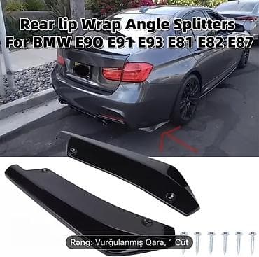 Aksesuarlar və tüninq: Spoyler, Plastik, BMW E90, E91, E93, E81, E82, E87 — 3