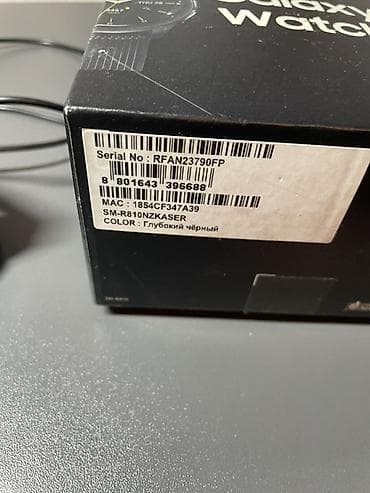 samsung saatlari: İşlənmiş, Smart saat, Samsung, Suya davamlı, rəng - Qara — 3