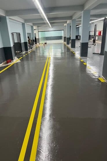 QAZ: Epoksi pol (epoxy floor) tətbiqi xidməti Təyinat: - Avtodayanacaq və — 4