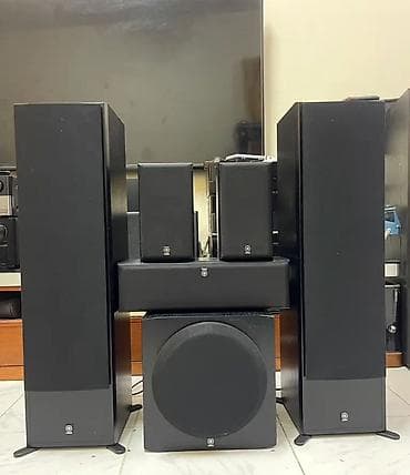 pyaner kalonka: İşlənmiş Yamaha Kolonka, Növ - Ev kinoteatrı üçün, rəng - Qara — 2