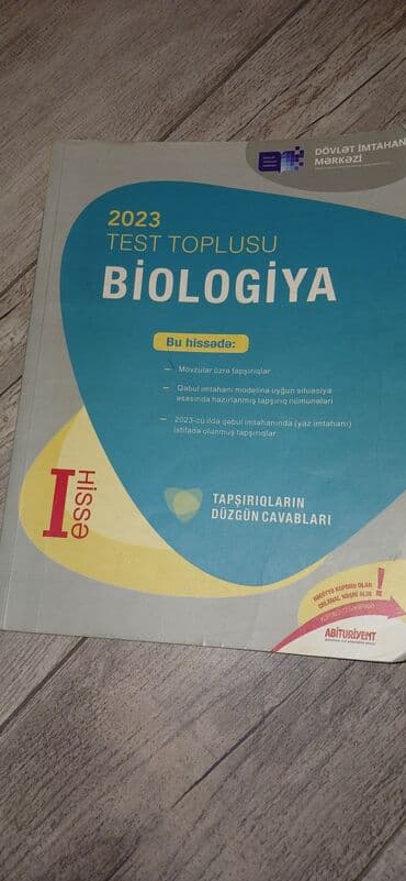 6 cı sinif təbiət 2 ci hissə pdf: Biologiya Testlər 11-ci sinif, DİM, 1-ci hissə, 2023 il — 1