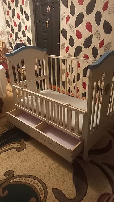 Təmir və tikinti: Oğlan və qız üçün, İşlənmiş, Beşik, Matras ilə — 4