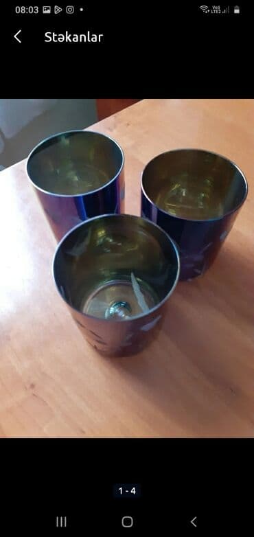 şırdan: Qədəhlər, rəng - Göy — 1