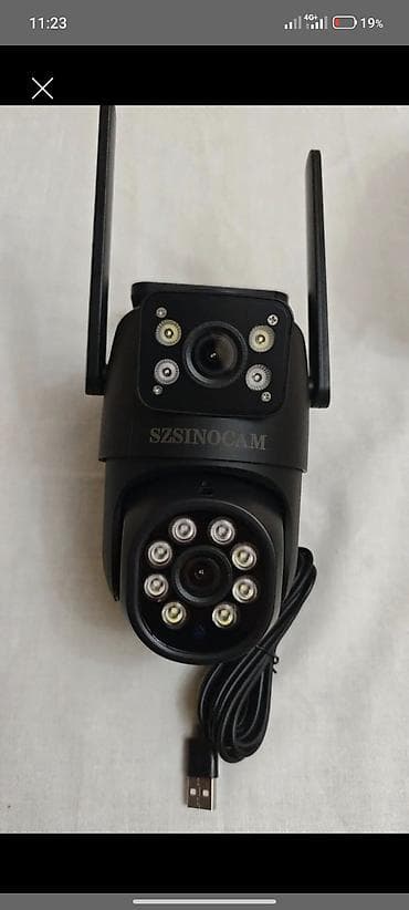 SZSINOCAM Wi‑Fi təhlükəsizlik kamerası - İki antenna ilə güclü Wi‑Fi