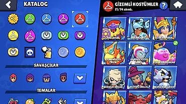 şəxsi əşyalar: Brawl Stars hesabı 70k kupali hesab satilir deyerinnen qat qat ucuz — 5