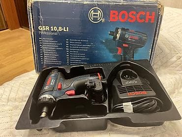 Bosch GSR 10,8-LI Professional akkumulyatorlu vintburğan. AZ is tirade