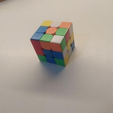 oyuncaq tir: 3x3 maqnitik rubik kubu – rəngli, yuvarlaq künclü dizayn - 3x3 ölçü — 2
