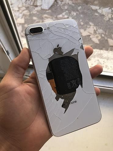 iphome 8: IPhone 8 Plus, 64 GB, Ağ, Barmaq izi, Simsiz şarj — 2