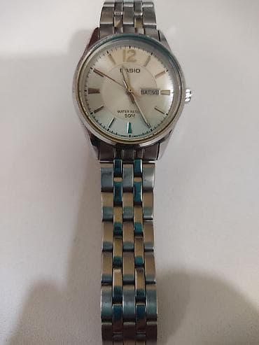 casio saat wr50m: Qol saatı, Casio, rəng - Gümüşü — 2