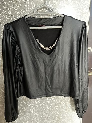 vasmi sep: - Üst geyim: uzunqollu, “V” kəsimli bluz. Ön hissədə dekorativ zəncir — 3