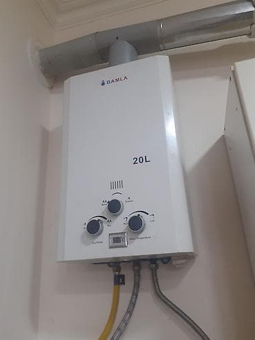 Декоративные панели для стен: Damla 20L qazla işləyən axın tipli su qızdırıcısı - Brend: Damla - — 1