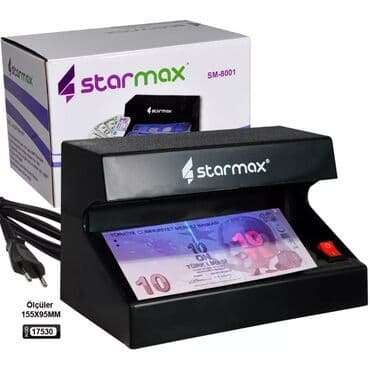 Pul yoxlayan Pul detektoru Saxta pul detektoru Mağazalarda