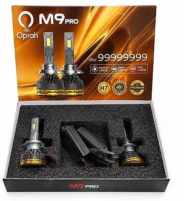 Oprah M9 Pro H7 LED far lampası dəsti - Model: M9 Pro, SKU: 999999999 — 1