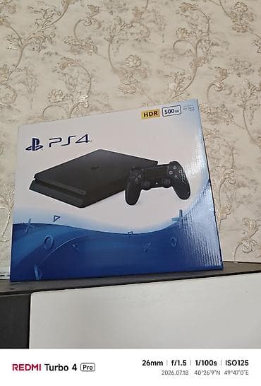 bambu lab a1: Salam ps 4 satilir 500gb 2 pult pultlar kabeller hamisi yenidir ps 4 — 5