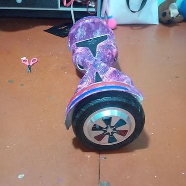 Özünütarazlayan skuter (hoverboard) – bənövşəyi “Qalaktika” dizaynı — 3