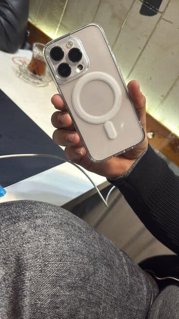 apple nausnik: IPhone 14 Pro, 128 GB, Qızılı, Face ID — 1