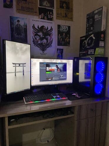 RTX 2060 Msi RGB (6gb) İ3-12100F (14 cu nesile qeder destekleyir )