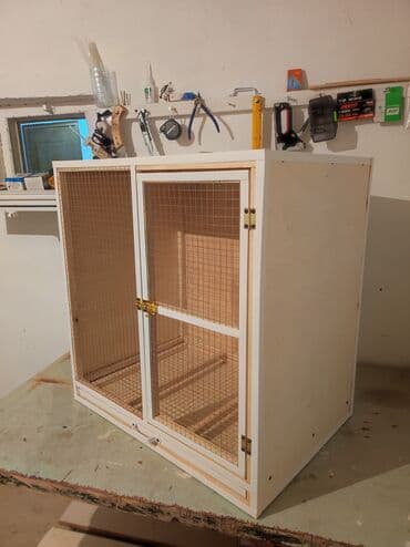 xamyak qəfəs: Dovşan,hamster,şinşila,bildirçin,cücə,xamyak,pişik,quş ve s kimi ev — 4