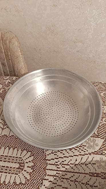 Alüminium süzgəc qab - Material: yüngül və davamlı alüminium - Forma lalafo.az -da Alüminium süzgəc qab - Material: yüngül və davamlı alüminium - Forma