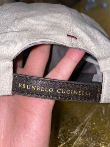 capiq ucun krem: Brunello Cucinelli original papağı - Rəng: açıq bej başlıq, açıq krem — 3