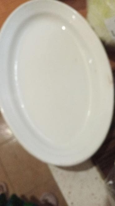 Boşqablar, 1 əd, rəng - Ağ, Farfor, Rusiya — 4