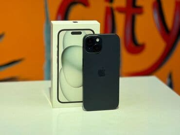 Mətbəx texnikası: IPhone 15, 128 GB, Qara, Simsiz şarj — 1