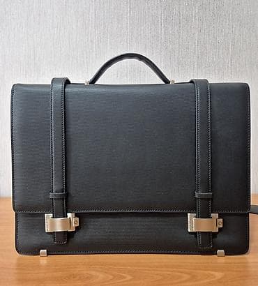 Çantalar: Premium kişi portfeli "MONTBLANC" brendi (original) – klassik ofis — 1