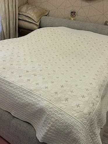 yataq ortusu: Yataq üçün rəng - Bej Yataq örtüyü — 2