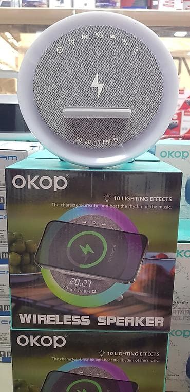 Новый Колонка, Тип - Bluetooth, цвет - Белый
