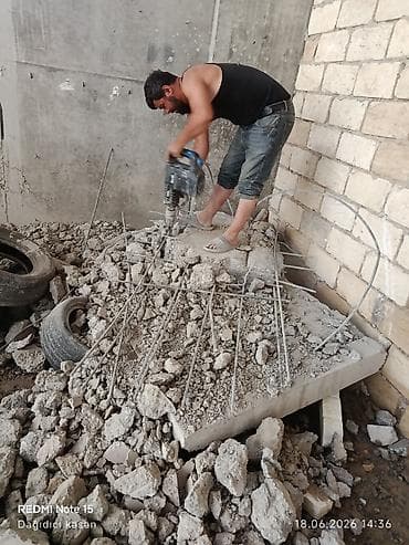 demir qapi gence: Beton kəsmə xidməti - Divar, döşəmə və tavanlarda dəqiq və səliqəli — 3