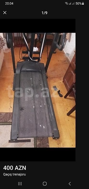 fit: Qaçış trenajoru – çoxfunksiyalı ev fitnes aparatı Xüsusiyyətlər: - — 10