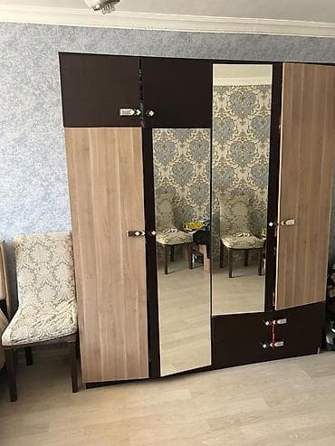 Yataq otağı mebel dəsti Tərkibi: - İki rəng kombinasiyalı (açıq palıd — 3